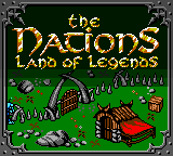 Nations - Land of Legends Title Screen